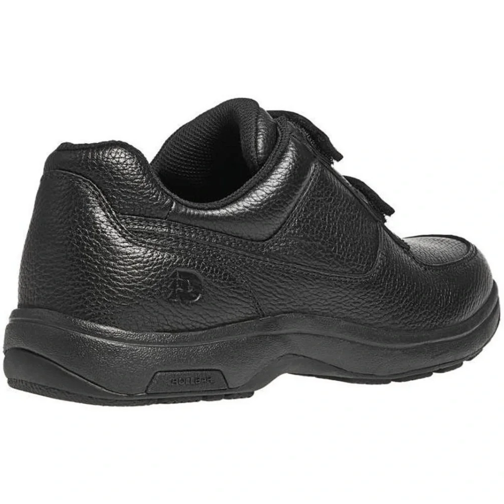 Dunham Black New Balance Winslow‎ Leather Velcro Oxford Sneakers 15 USA